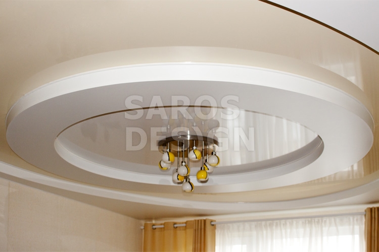 Натяжные потолки для спальни в Москве - фото, цены - Сарос Дизайн